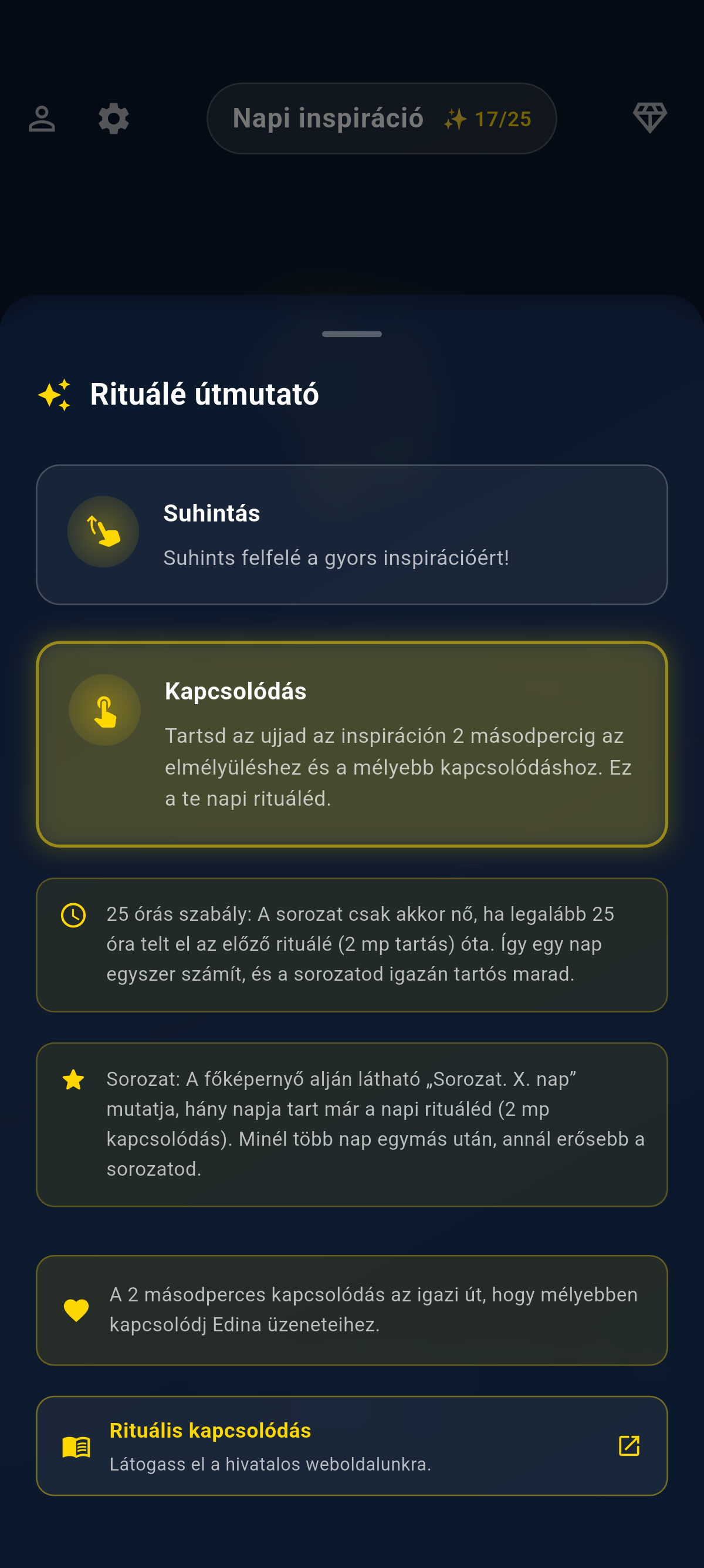 Pozitív Percek - Rituálé Útmutató