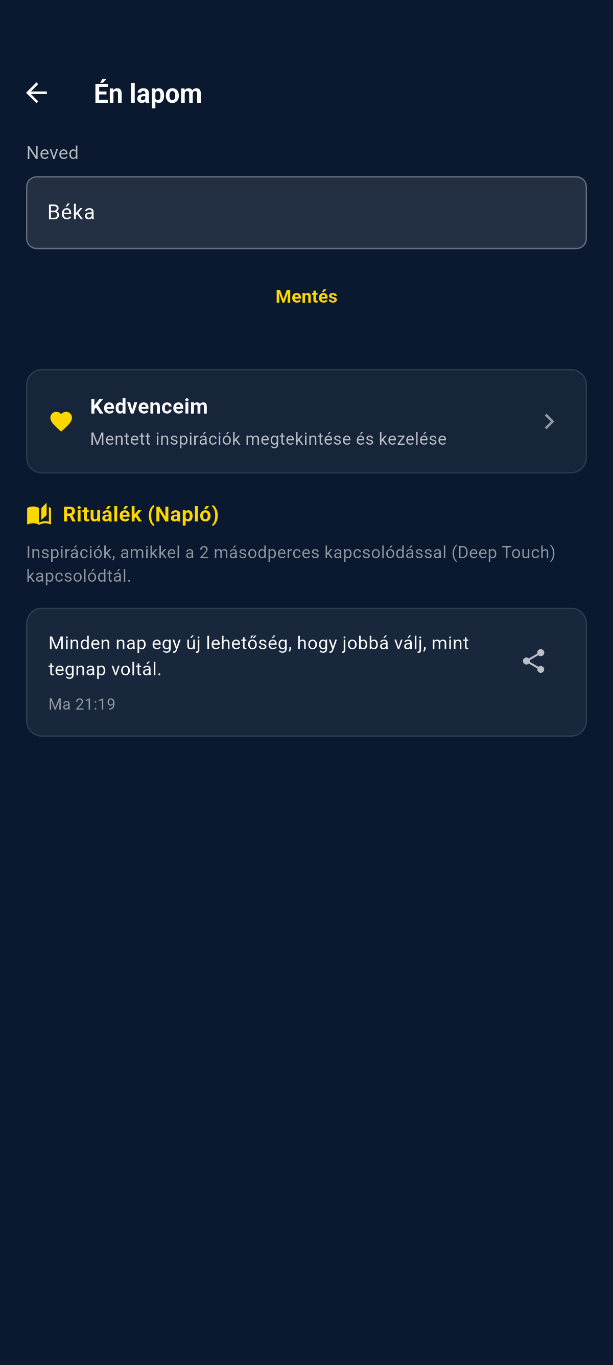 Pozitív Percek - Profil